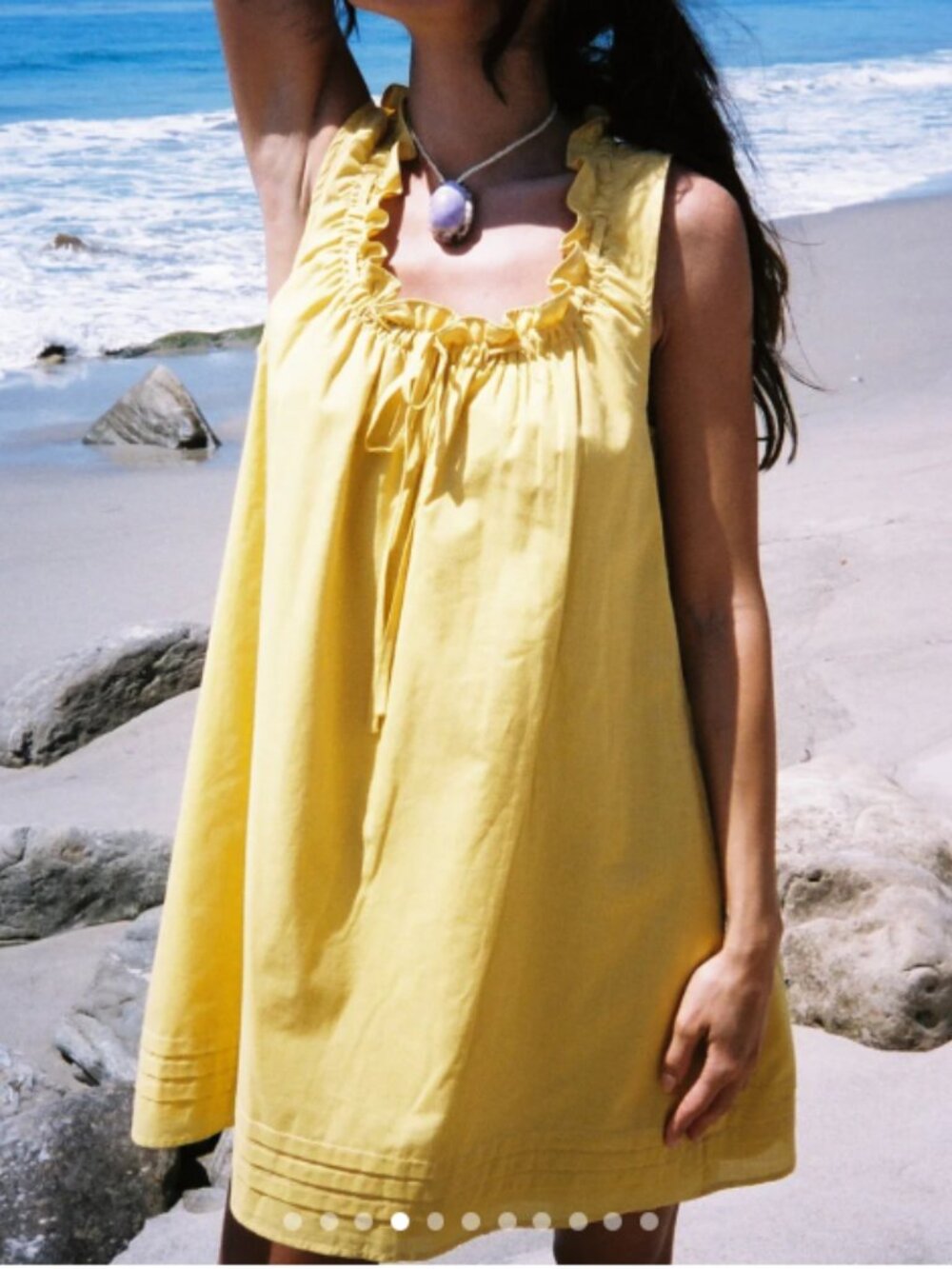 Quinn Dress Lisa Says Gah Sun Yellow